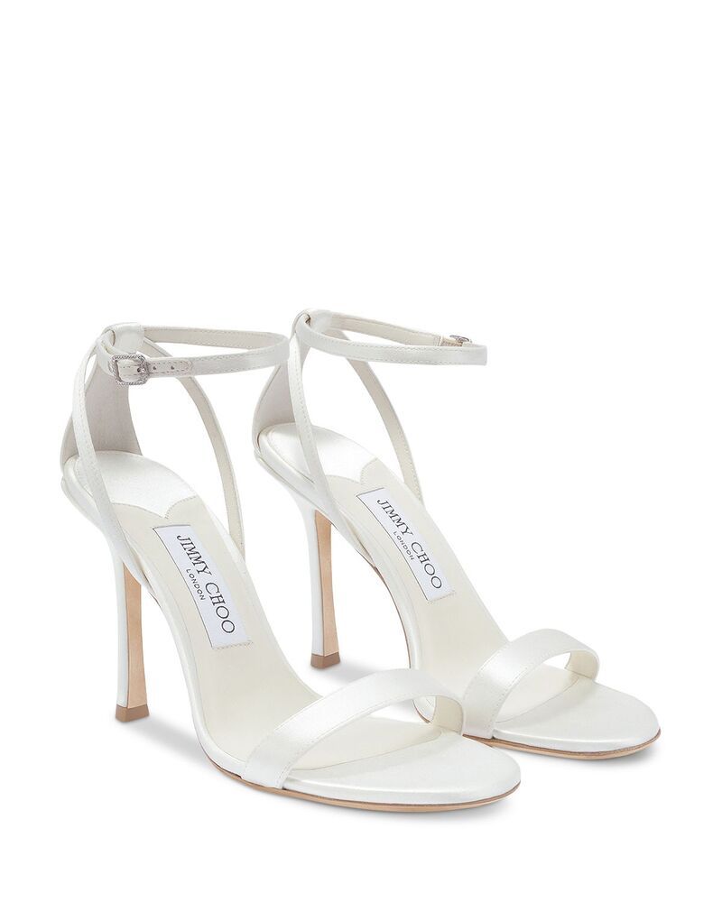 ジミーチュー レディース シューズ サンダル Jimmy Choo Womens Moza 100 Sandals Ivory アイボリー
