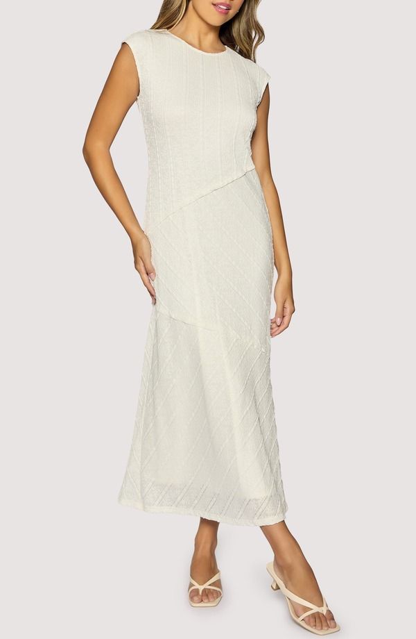 ロストアンドワンダー レディース トップス ワンピース ノースリーブ レース マキシ Lost Wander Amore Spellace Detail Sleeveless Maxi Dress Cream クリーム