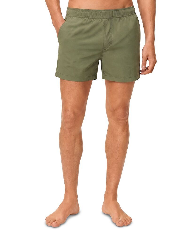 オニア メンズ 水着 ハーフパンツ・ショーツ ナイロン Onia MB Nylon 6 Swim Trunks Olive オリーブ