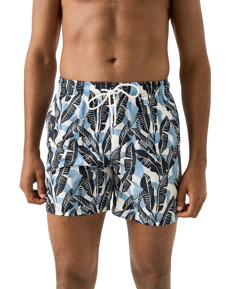 エトン メンズ 水着 ハーフパンツ・ショーツ ショートパンツ Eton Tropicaleaf 54 Swim Shorts Black ブラック