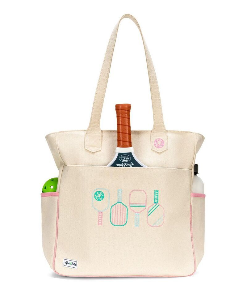 アメアンドルル レディース バッグ Ame Lulu Cross Court Pickleball Tote Navy ネイビー