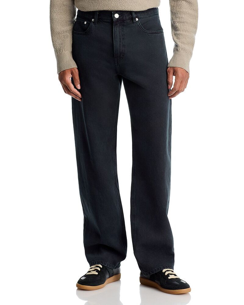 フレーム メンズ ボトムス デニムパンツ ストレート ジーンズ FRAME Relaxed 32 Straight Leg Jeans Dark Navy ネイビー