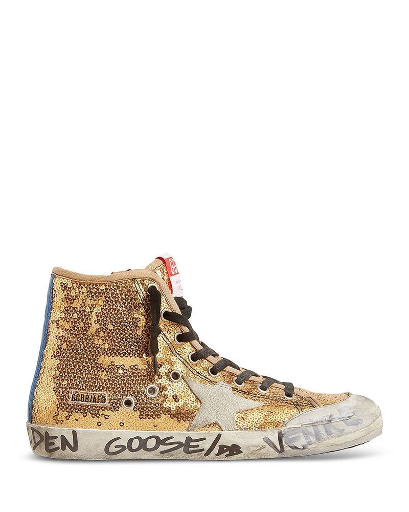 ゴールデングース レディース シューズ スニーカー Golden Goose Womens Francy Penstar Sneakers GoldIceBluette ゴールド