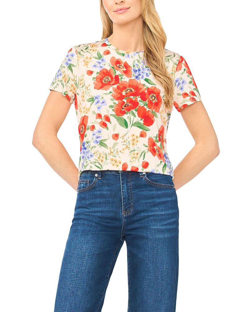 テッドベーカー レディース トップス シャツ フラワー柄 ニット フラワー Ted Baker Floral Knitop Fire Orange オレンジ