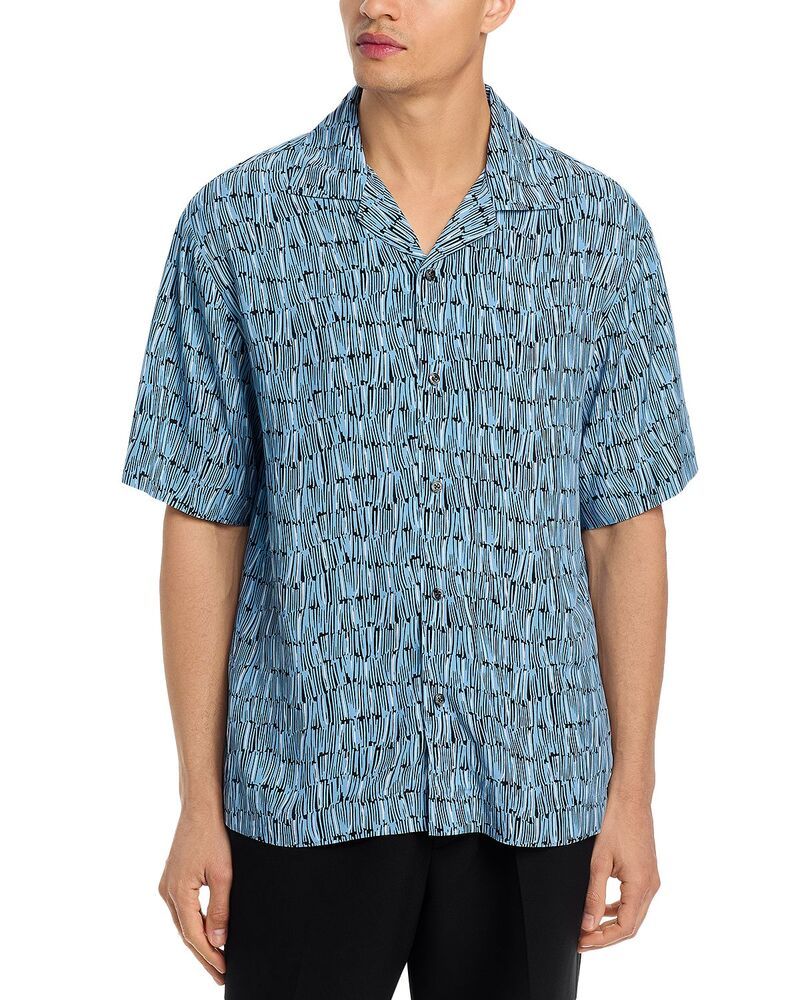 フューゴ メンズ トップス シャツ ボタンダウン HUGO Espino Button Down Shirt Open Blue ブルー