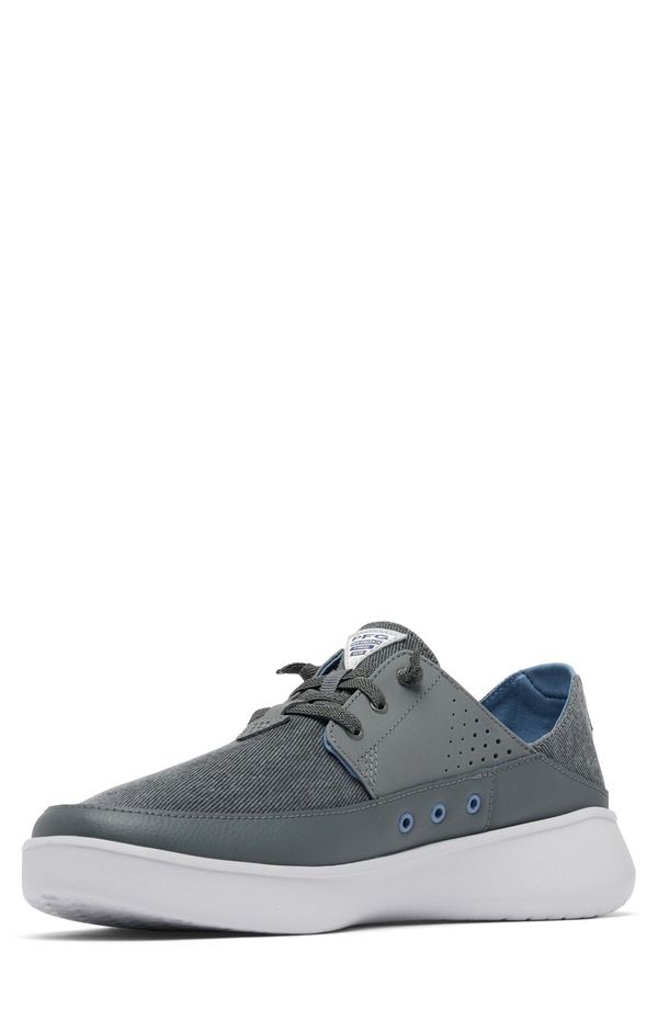 コロンビア メンズ シューズ スニーカー Columbia PFG Boatside Relaxed SlipOn Sneaker Grill Mountain