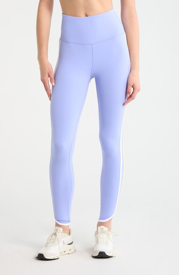 エムピージー レディース ボトムス カジュアルパンツ レギンス MPG Clouduo Stripe Leggings Jacaranda ストライプ