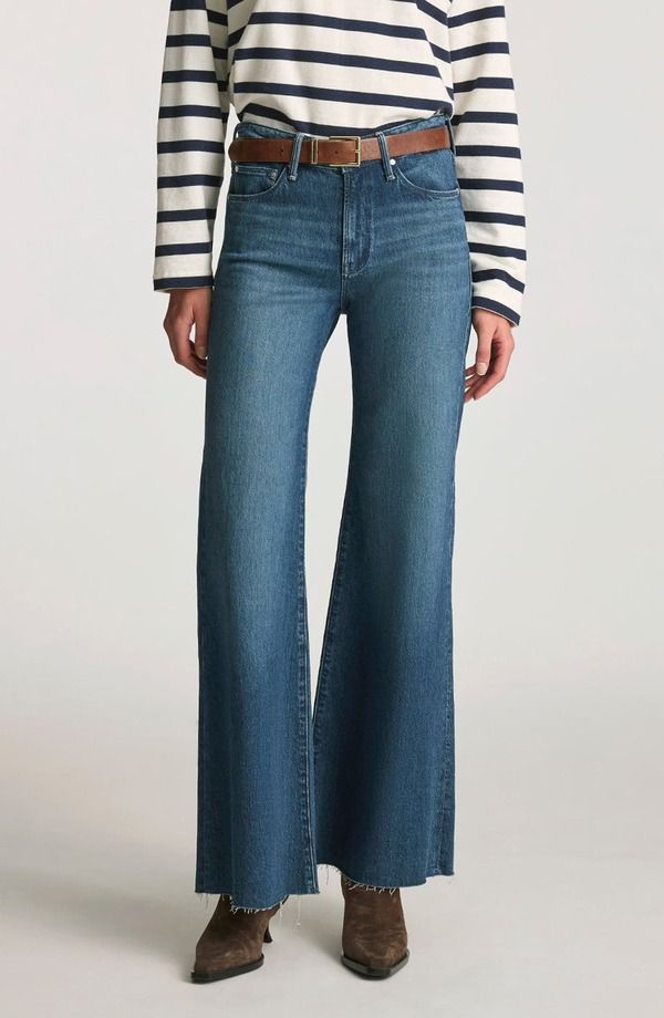 マーヴィ ジーンズ レディース ボトムス デニムパンツ Mavi Jeans Grace Mid Rise Flare Jeans Dark Brushed Classic Blue ブルー