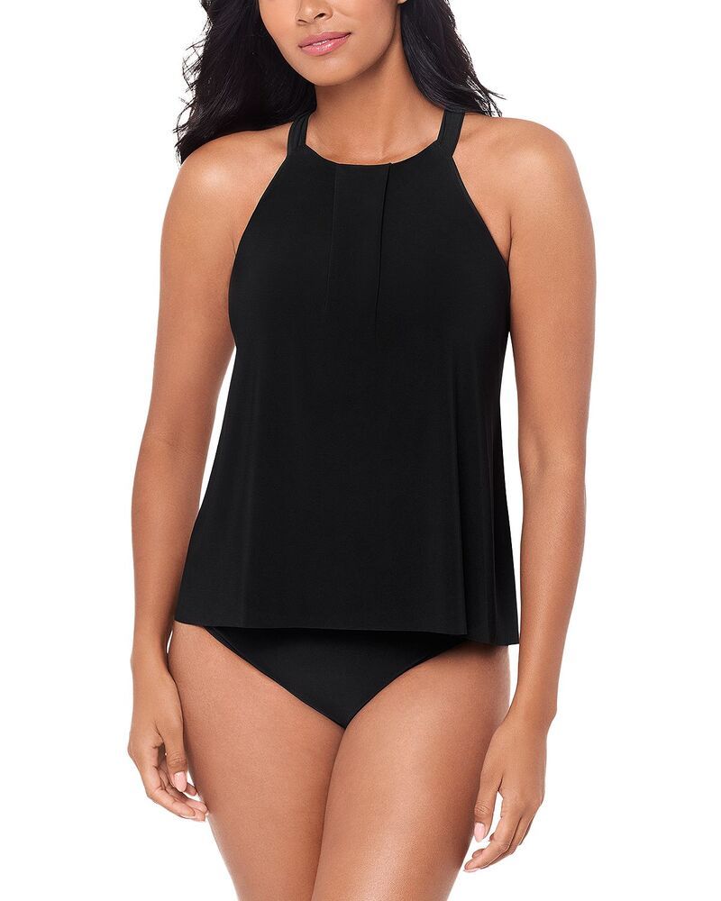 マジックスーツ レディース 水着 トップのみ Magicsuit Solid Esme Tankini Top Black ブラック