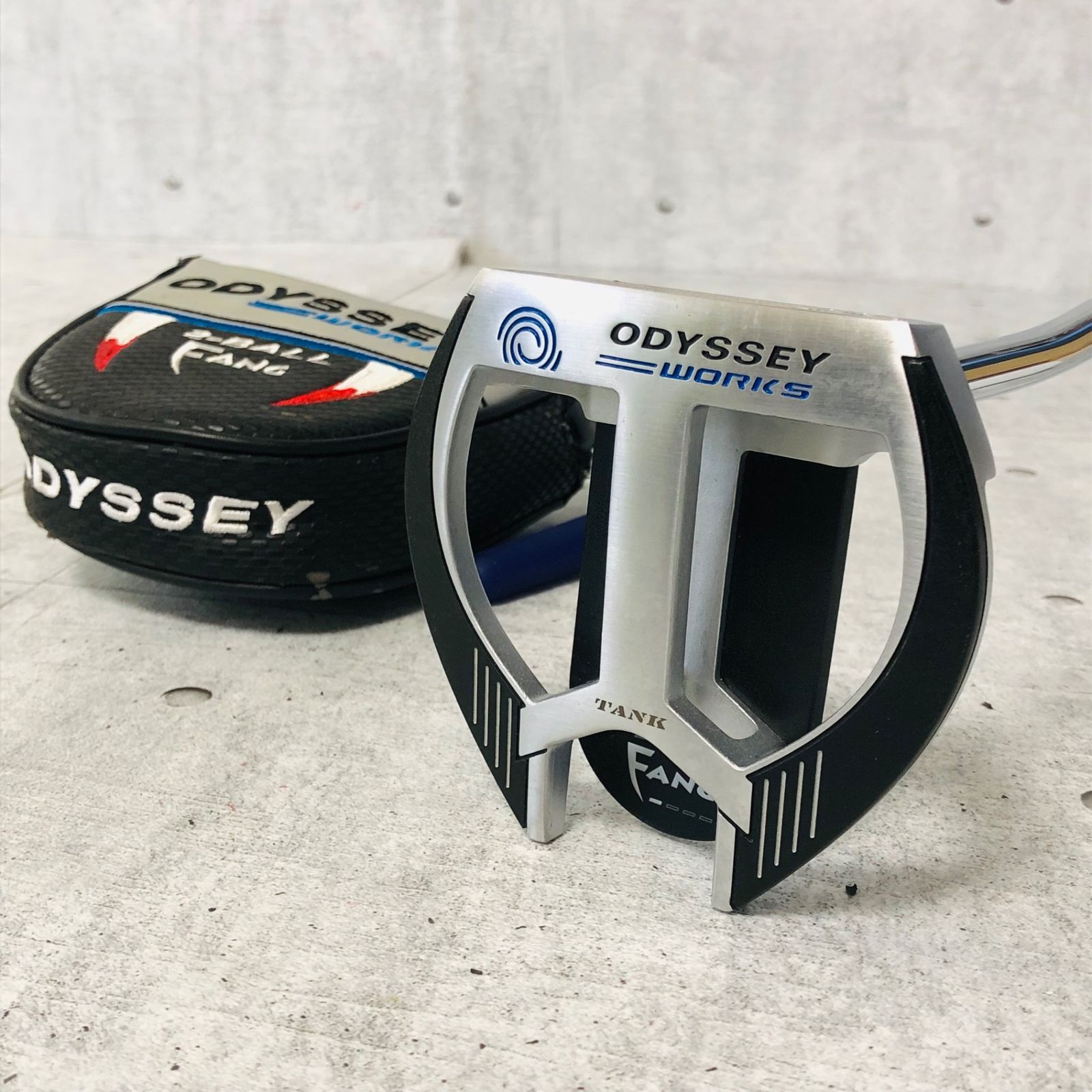 ODYSSEY オデッセイ Works 2-Ball Fang ワークス 34インチ メンズ ゴルフ クラブ パター 単品 初心者 入門