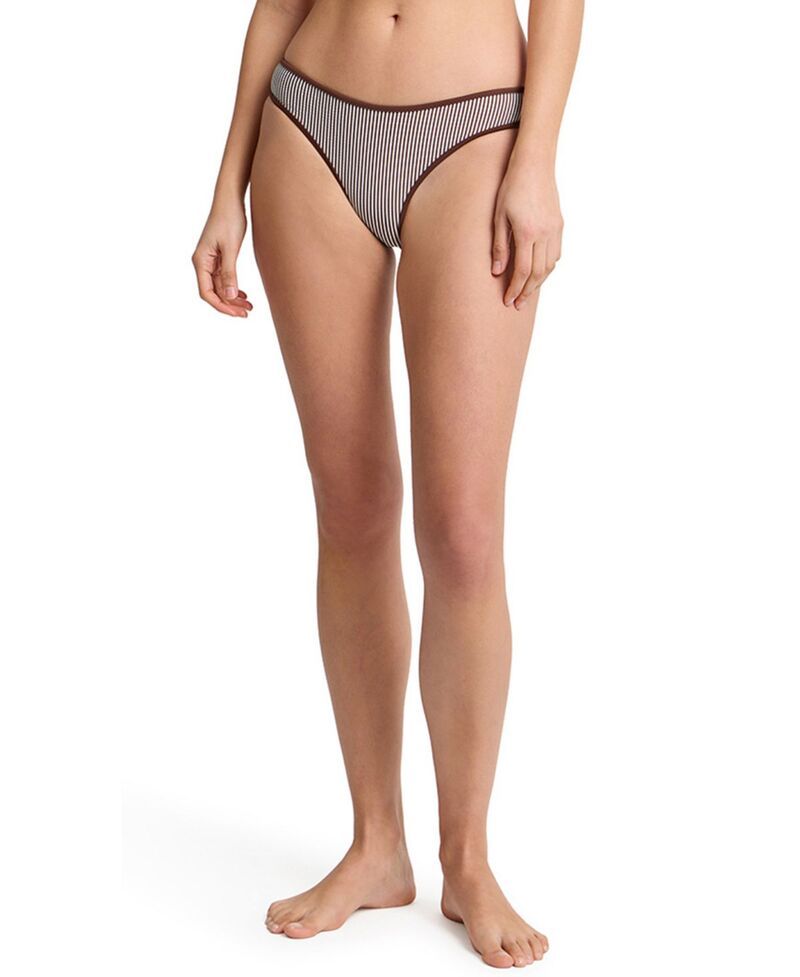 オニア レディース 水着 ボトムスのみ Onia Milly Bikini Bottom BrownWhite ホワイト
