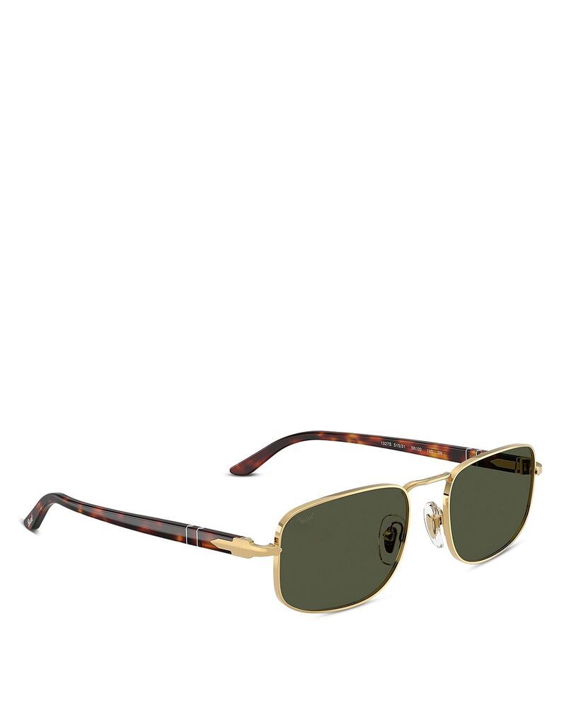 ペルソル レディース アクセサリー サングラス・アイウェア Persol Pillow Sunglasses 56mm GoldGreen グリーン