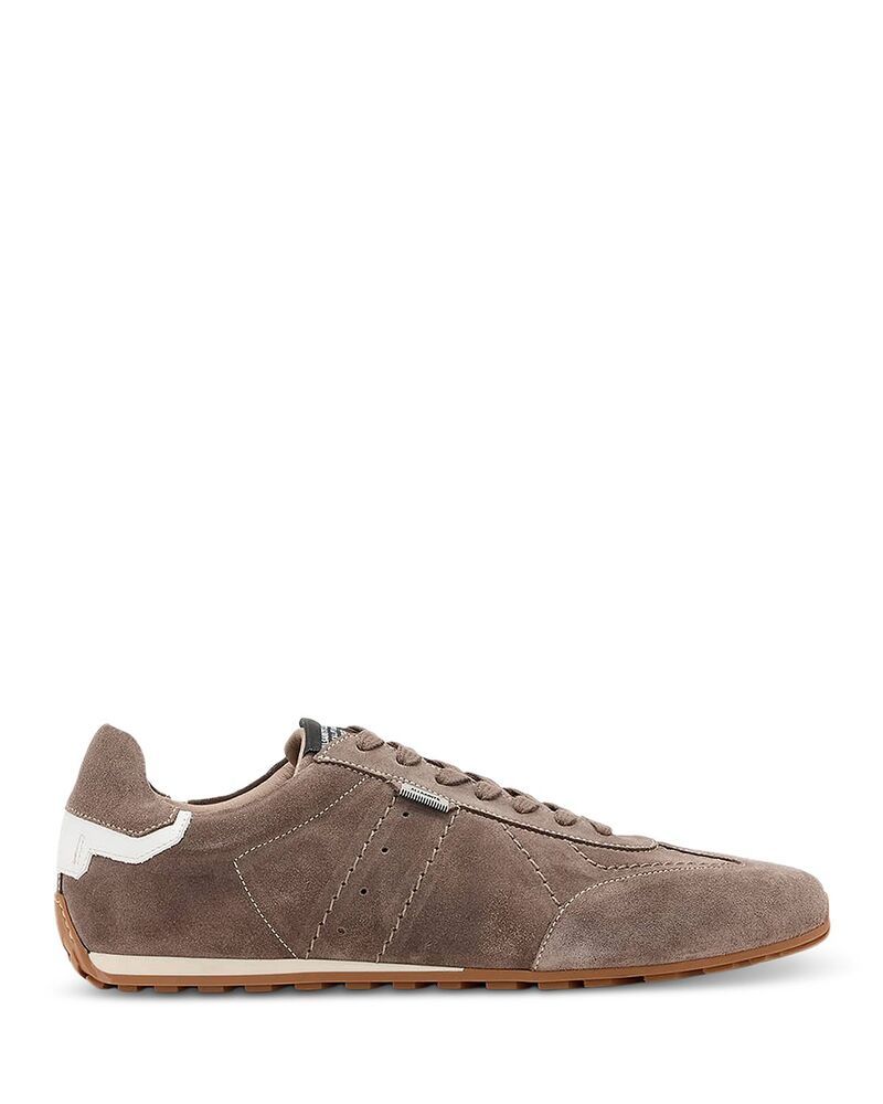 オールセインツ メンズ シューズ スニーカー ALLSAINTS Mens Liam Low Top Sneakers Karoo Brown ブラウン