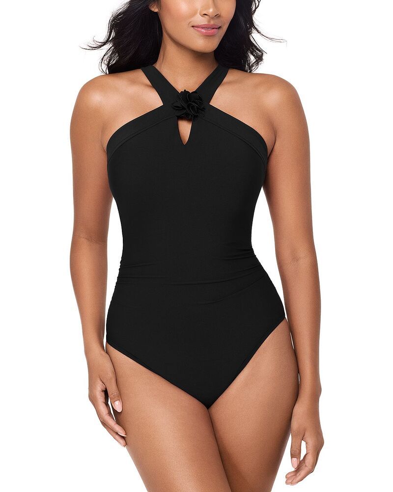 マジックスーツ レディース 水着 上下セット Magicsuit Solid Edith One Piece Swimsuit Black ブラック