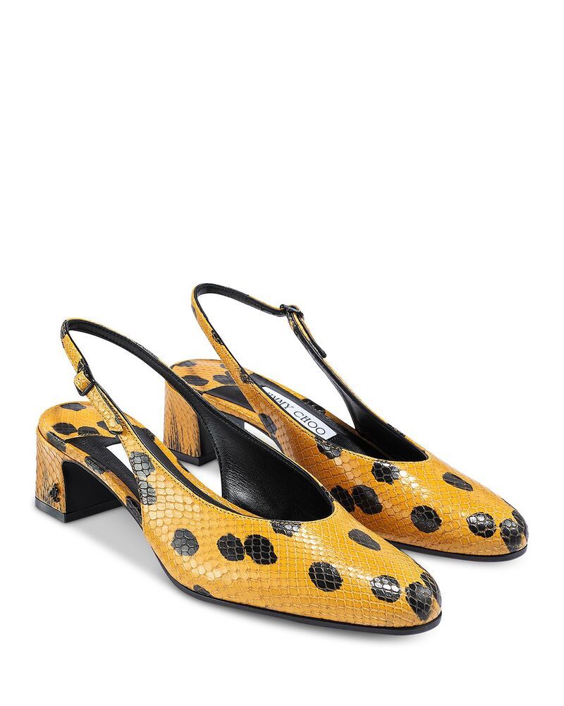 ジミーチュー レディース シューズ パンプス Jimmy Choo Womens Eyla 45 Slingback Pumps CigarBlack ブラック