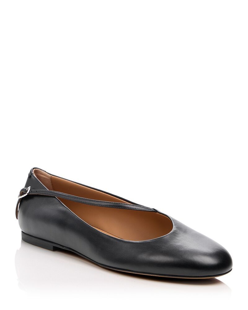 ジル・サンダー レディース シューズ パンプス Jil Sander Womens Elyss Ballerina Flats Black ブラック