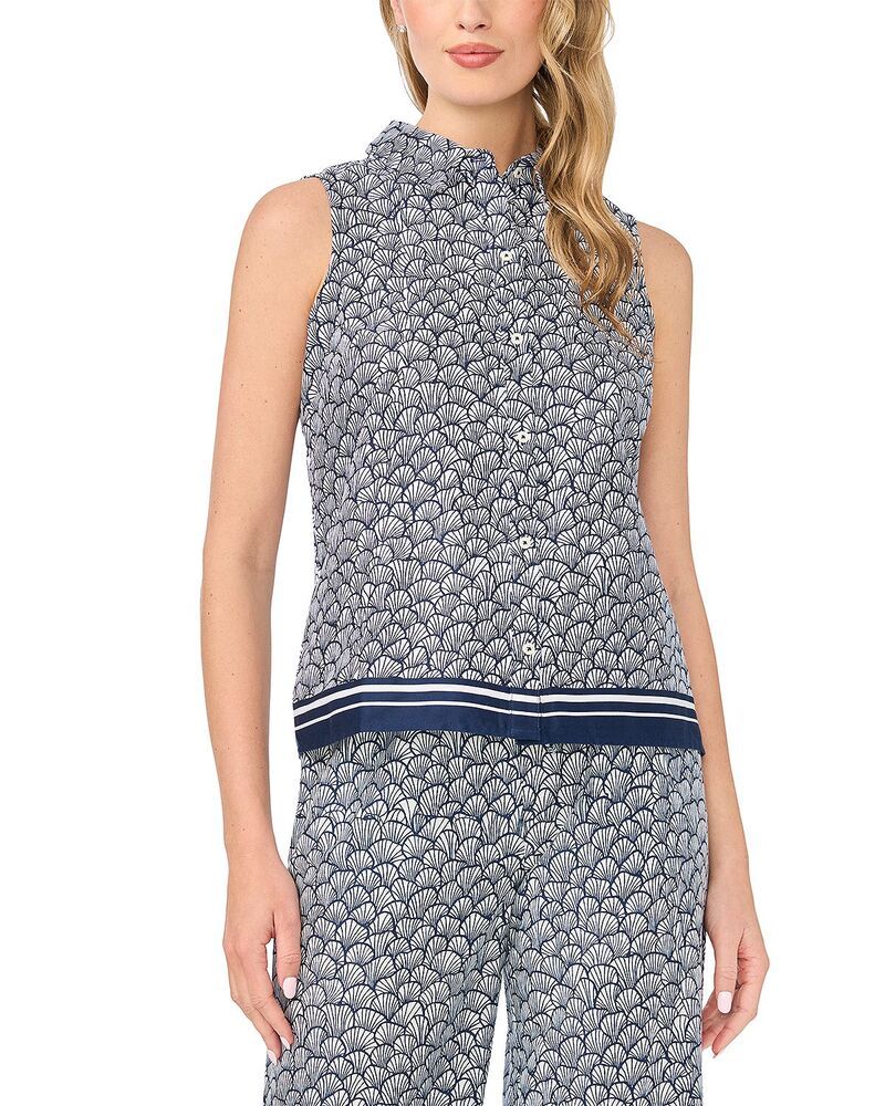 セセ レディース トップス シャツ ノースリーブ CeCe Sleevelesshirt Classic Navy ネイビー