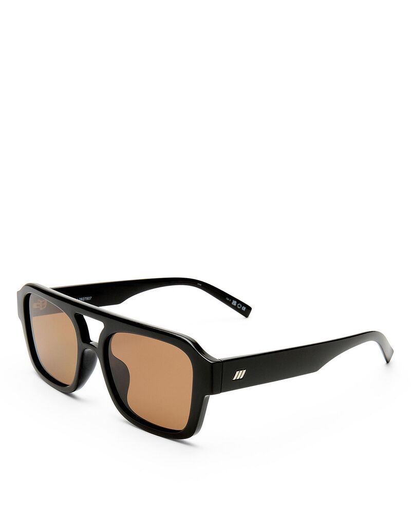 ルスペックス レディース アクセサリー サングラス・アイウェア Le Specsubzero Aviator Sunglasses 54mm Black ブラック