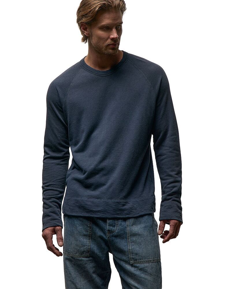 ジェームス パース メンズ アウター パーカー・スウェット ヴィンテージ パイル シャツ James Perse Vintage French Terry Sweatshirt Deep