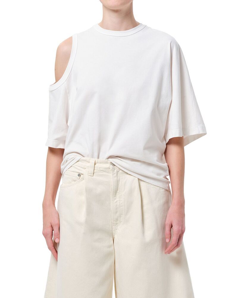アゴルド レディース トップス シャツ カットアウト AGOLDE Shoulder Cut Out Shirt White Ash ホワイト 31,720円