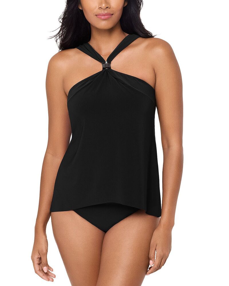 マジックスーツ レディース 水着 トップのみ Magicsuit Solid Faye Tankini Top Black ブラック
