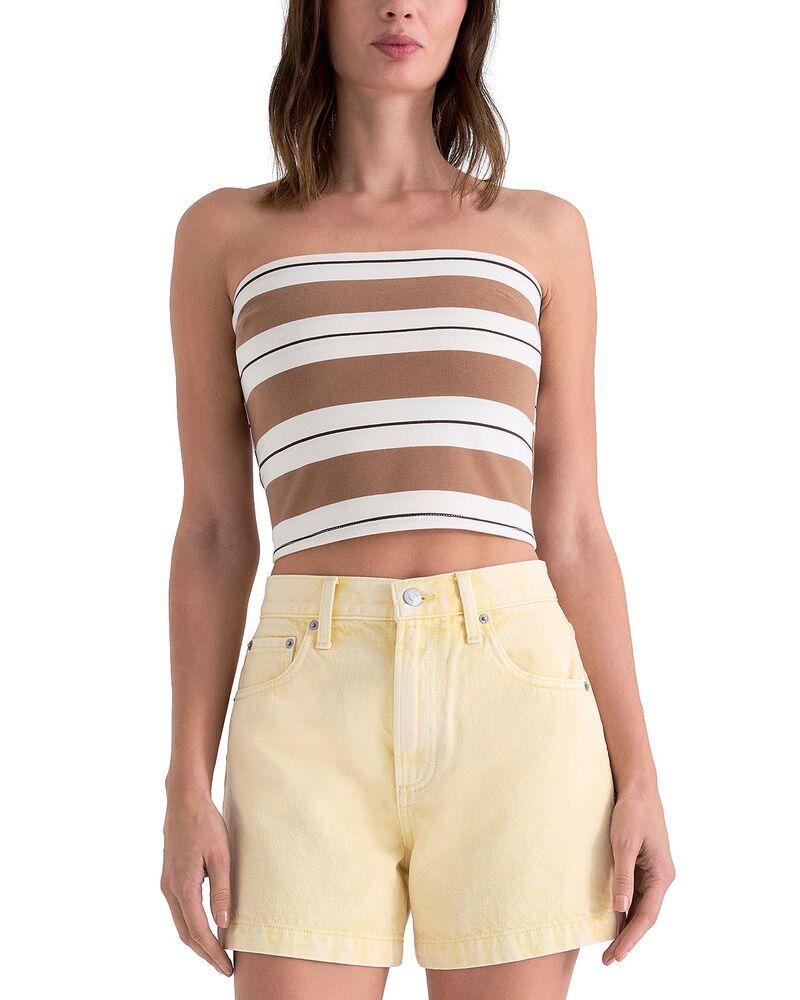 ピストーラ レディース トップス シャツ Pistola Beverly Tube Top Desert Egret Stripe ストライプ