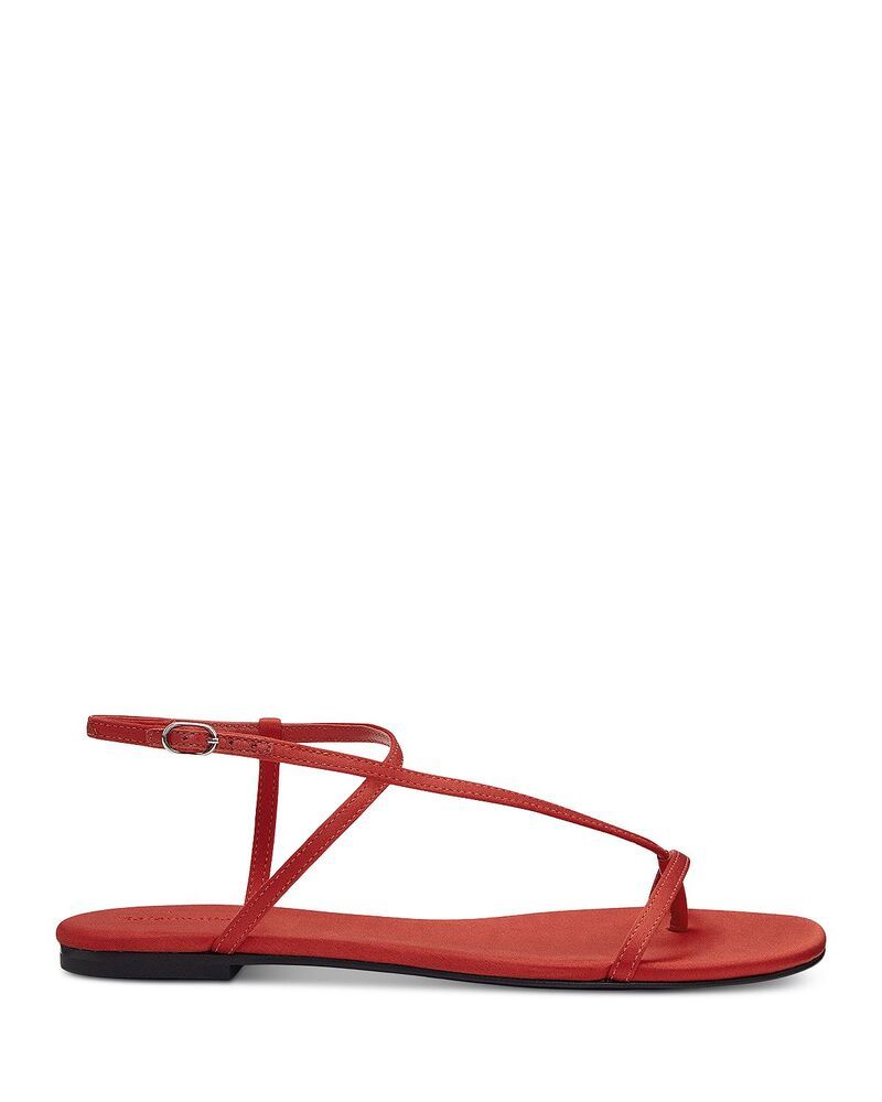 リフォーメーション レディース シューズ サンダル Reformation Womens Pina Sandals Poppy Satin