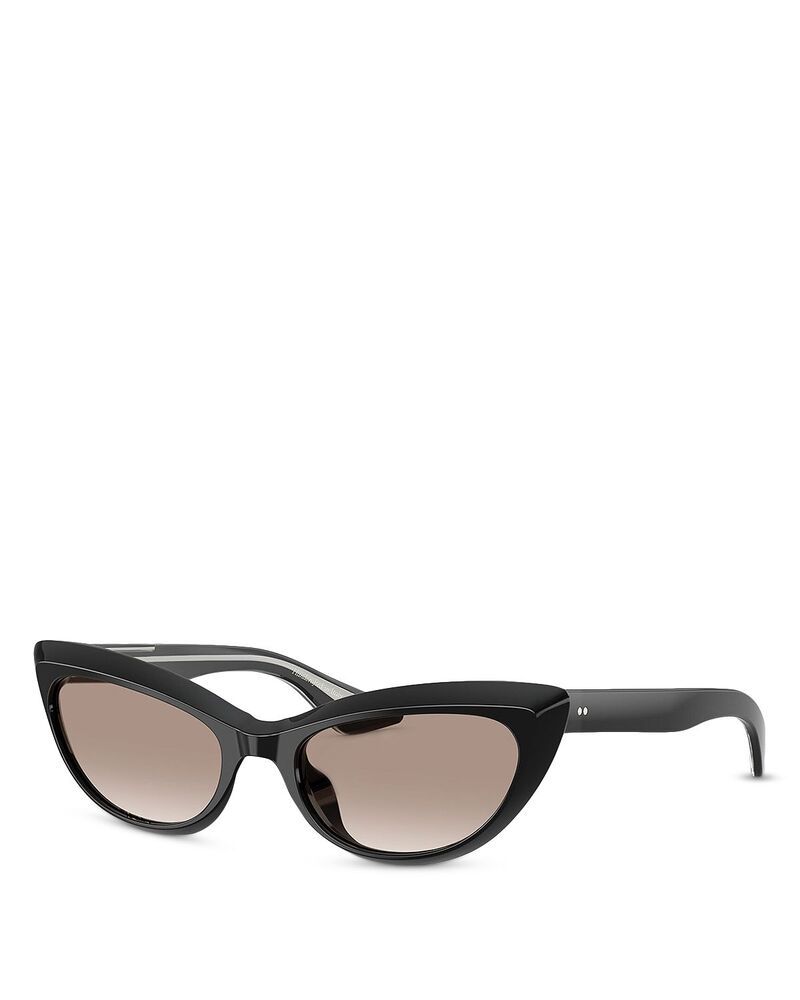 オリバーピープルズ レディース アクセサリー サングラス・アイウェア Oliver Peoples Cat Eye Sunglasses 53mm Black ブラック