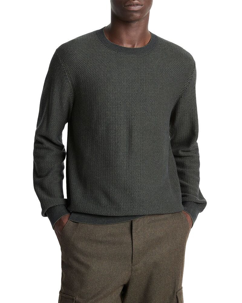 ヴィンス メンズ アウター ニット・セーター Vince Geo Jacquard Sweater Driver GreenCoastal グリーン