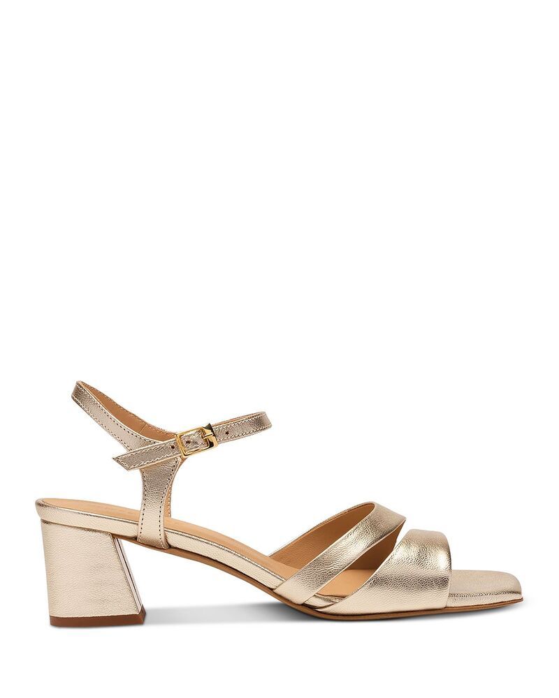 ホイッスルズ レディース シューズ サンダル カットアウト ヒール Whistles Womens Cutout Block Heel Sandals Gold ゴールド