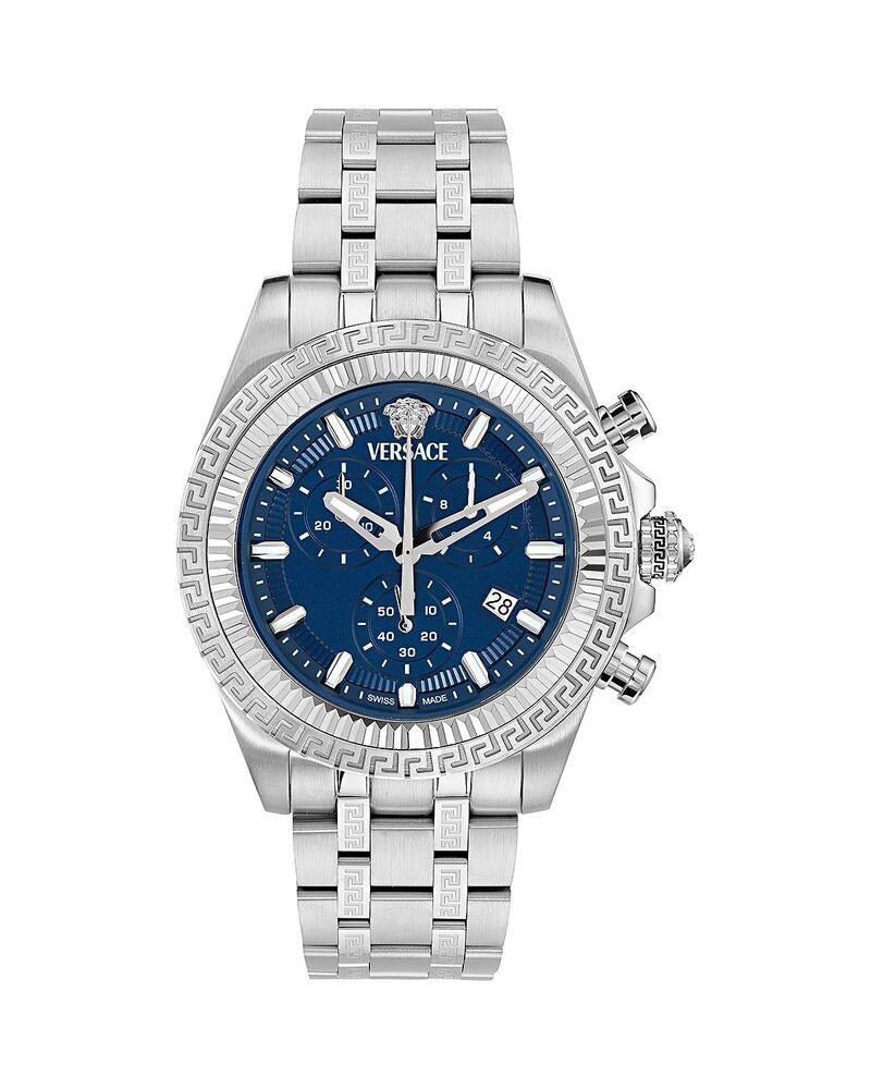 ヴェルサーチ レディース アクセサリー 腕時計 Versace Fornax Chronograph 43mm Stainlessteel