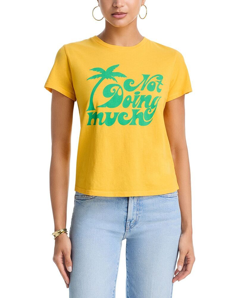 マザー レディース トップス Tシャツ MOTHER The Lil Goodie Tee Not Doing Much