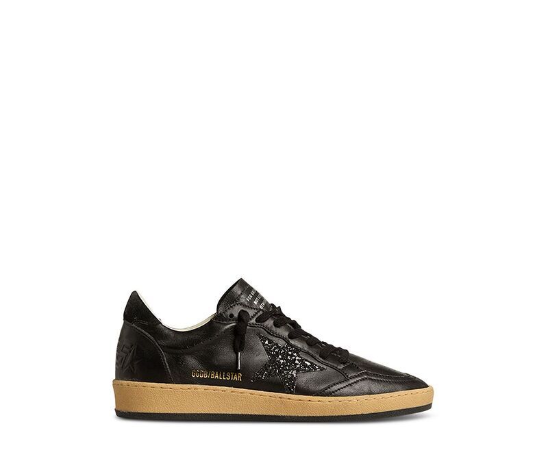 ゴールデングース レディース シューズ スニーカー Golden Goose Womens Ball Star Low Top Sneakers Black ブラック