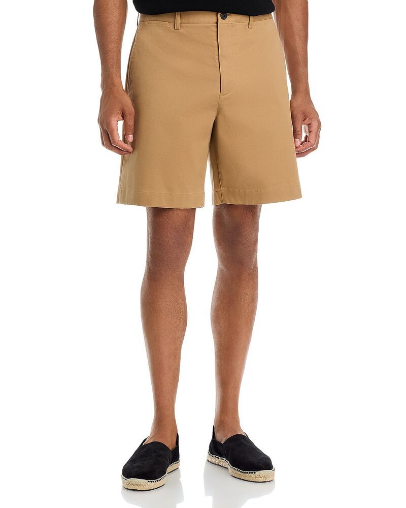 セオリー メンズ ボトムス ハーフパンツ・ショーツ ショートパンツ コットン Theory Standard Chino Shorts in Moonsoft Cotton Stretch Fresh Khaki カーキ