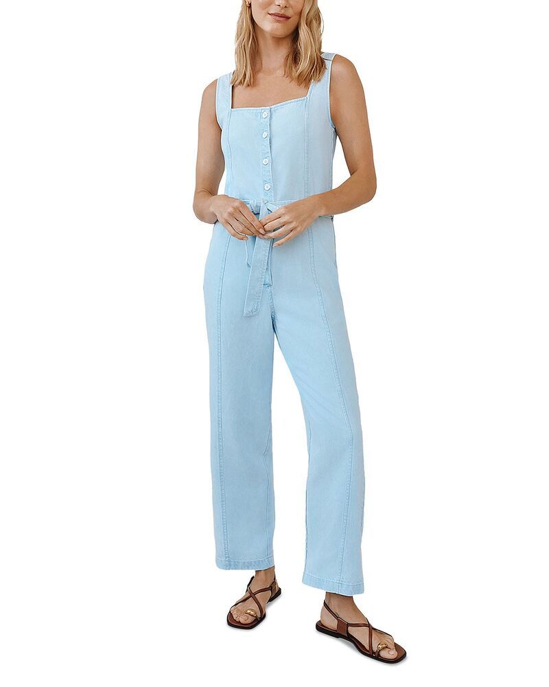 ベラダール レディース トップス ジャンプスーツ Bella Dahl Square Neck Jumpsuit Coastal Fade