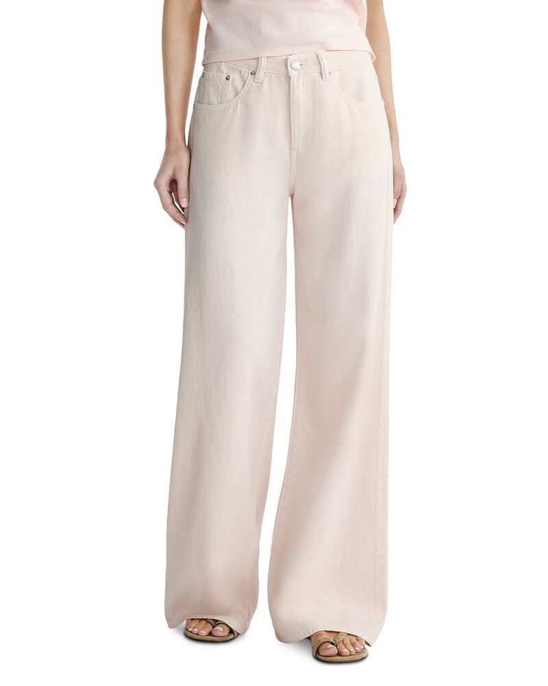ディーエル 1961 レディース ボトムス デニムパンツ ワイドレッグ ローライズ ジーンズ DL1961 Alex Aura Baggy Wide Leg Low Rise Jeans in Ballet Aura Ballet Aura