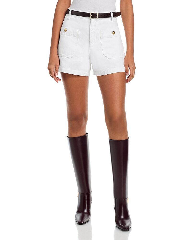 フレーム レディース ボトムス ハーフパンツ・ショーツ ショートパンツ FRAME The Cruise Shorts White ホワイト