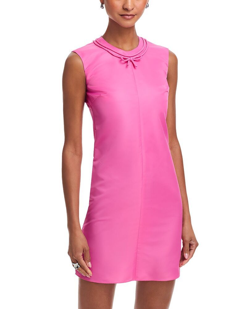 マルタンマルジェラ レディース トップス ワンピース ミニ MM6 Maison Margiela Bow Detail Mini Dress Pink ピンク 113,900円