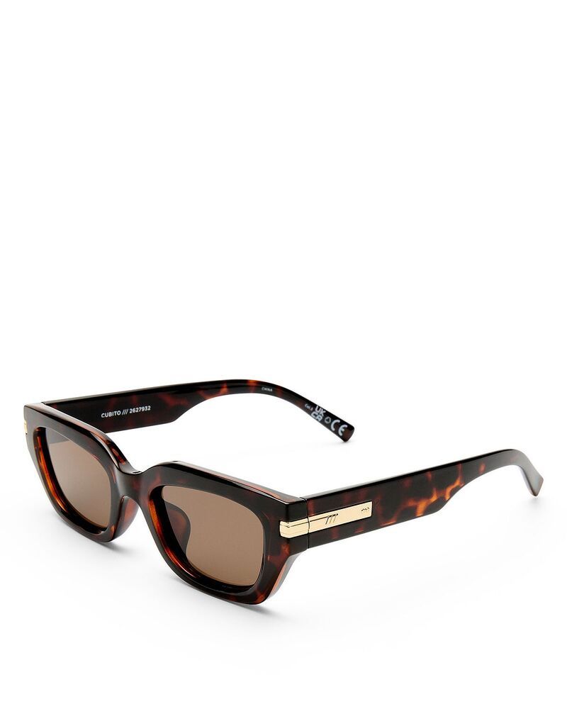 ルスペックス レディース アクセサリー サングラス・アイウェア Le Specs Cubito D Frame Sunglasses 51mm Tort