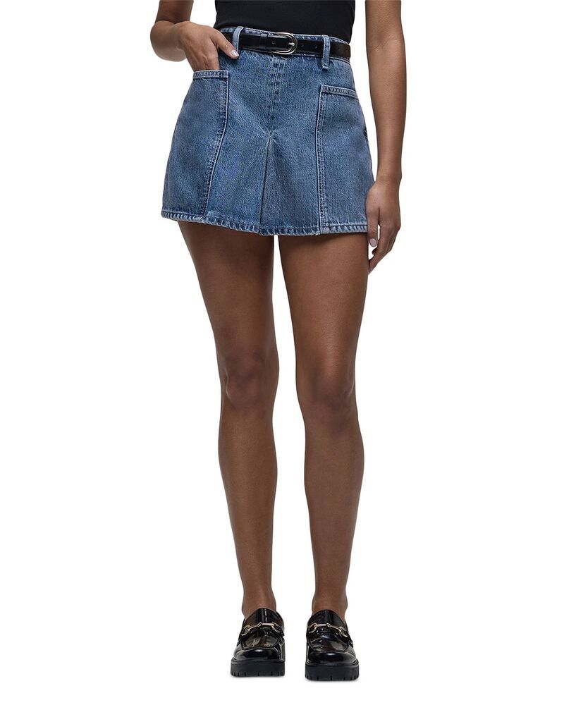 ハドソン レディース ボトムスカート Hudson Patch Pocket Skort Saving My Love