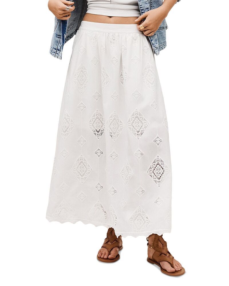 バッシュ レディース ボトムスカート bash Jupe Mona Skirt Off White オフホワイト
