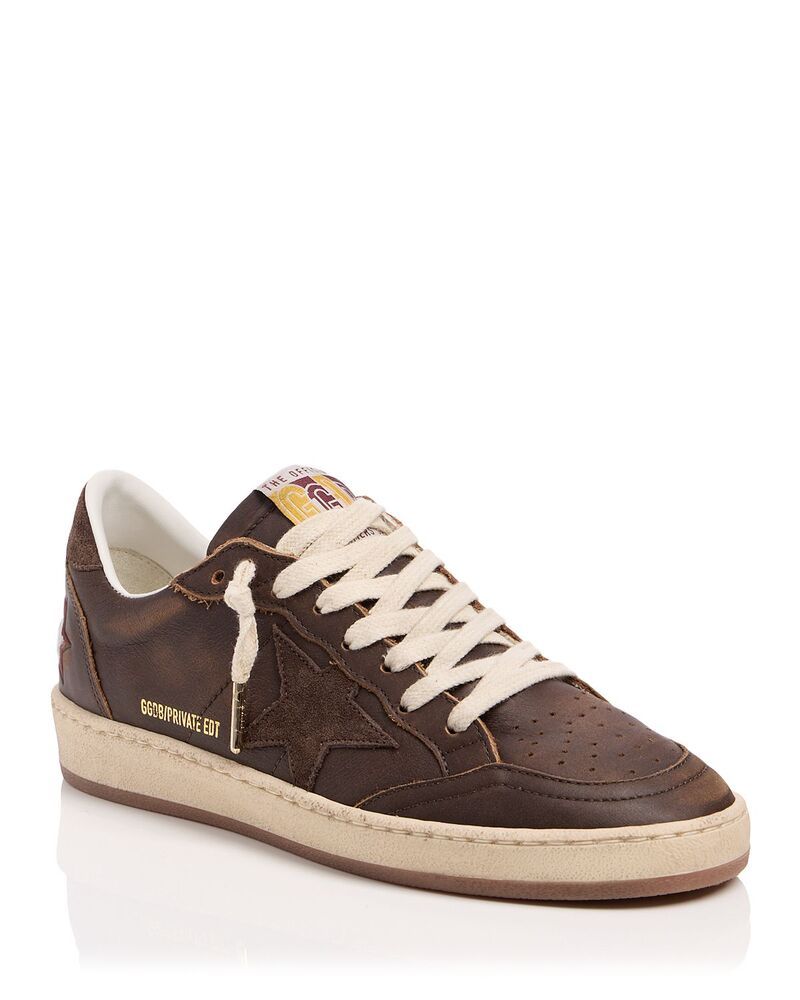 ゴールデングース レディース シューズ スニーカー Golden Goose Unisex Ballstar Sneakers Brown ブラウン