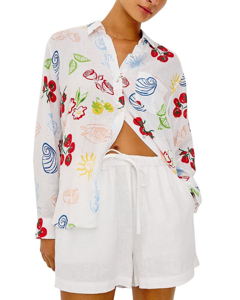 レイルズ レディース トップス シャツ Giadzy x Rails Charli Shirt WHITE ANTIPASTI ホワイト