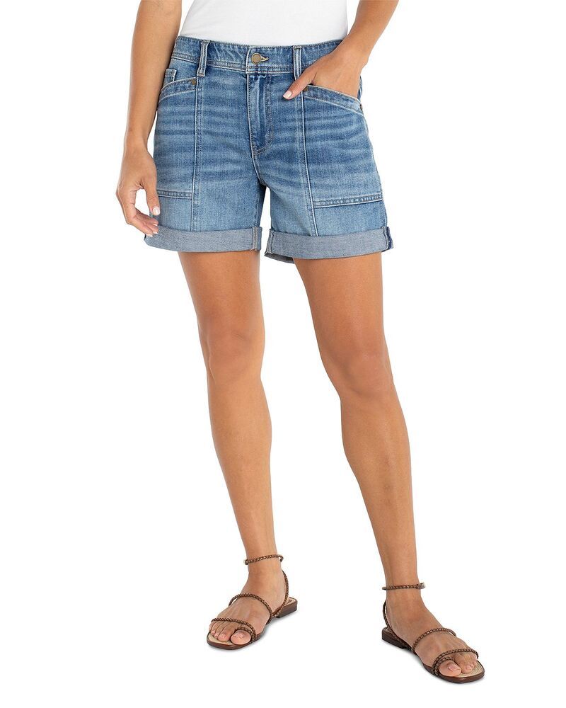 リヴァプール ロサンゼルス レディース ボトムス ハーフパンツ・ショーツ ショートパンツ Liverpoolos Angeles Roll Cuff Shorts Isla Vista