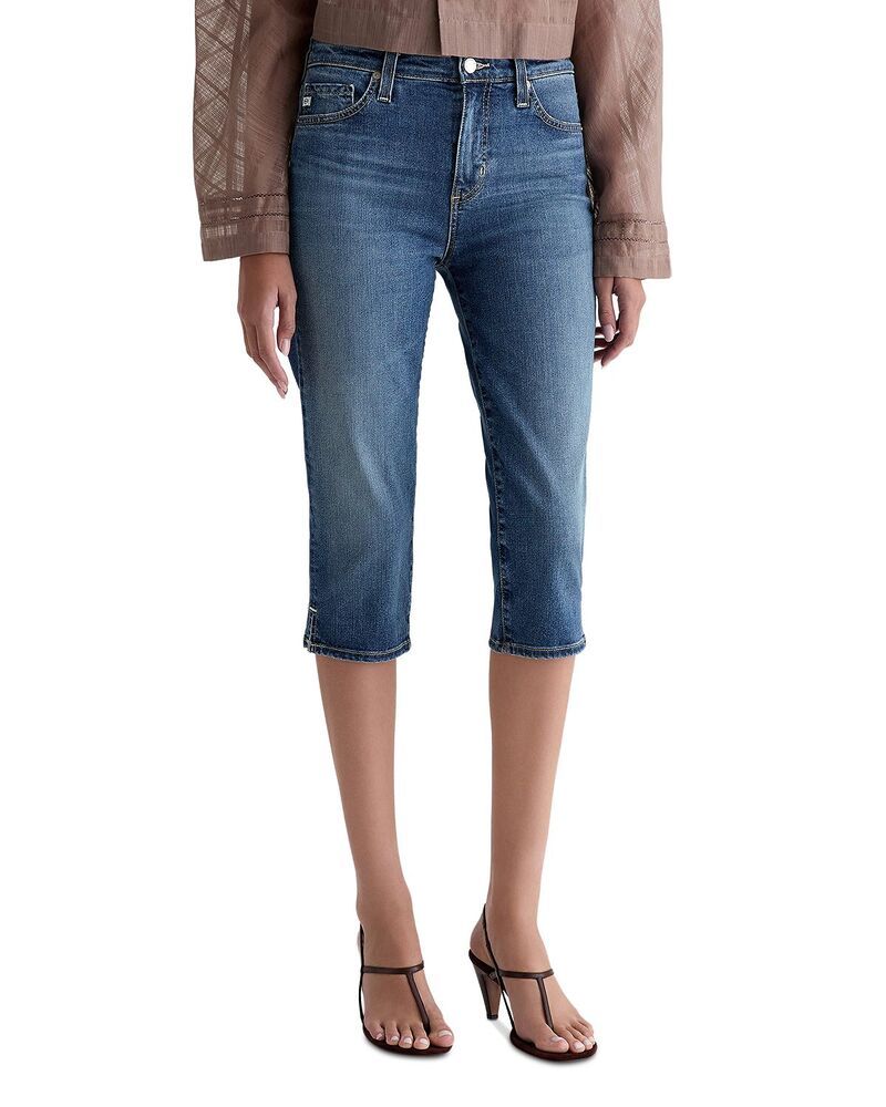 エージー レディース ボトムス デニムパンツ キャップ ジーンズ AG Foxy Maisie Mid Rise Capri Jeans in Foxy