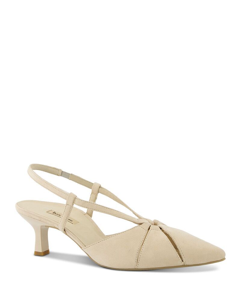 ポール・グリーン レディース シューズ パンプス Paul Green Womens Daria Slingback Pumps Biscuit Suede