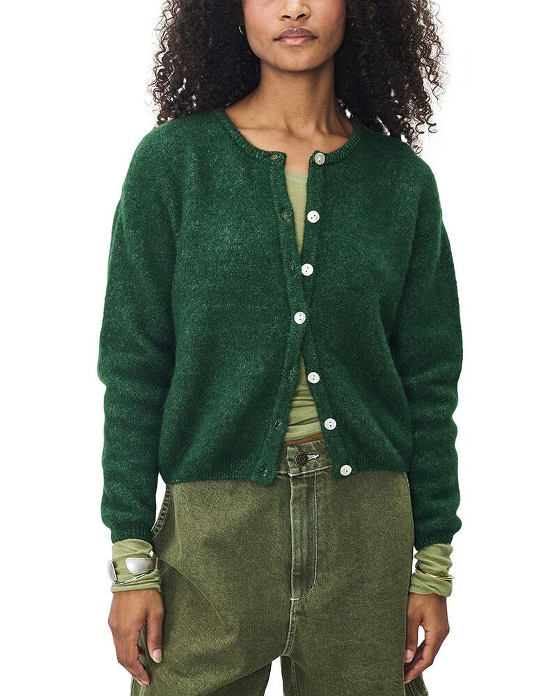 アメリカンヴィンテージ レディース アウター カーディガン American Vintage Vito Long Sleeve Cardigan Basilichine