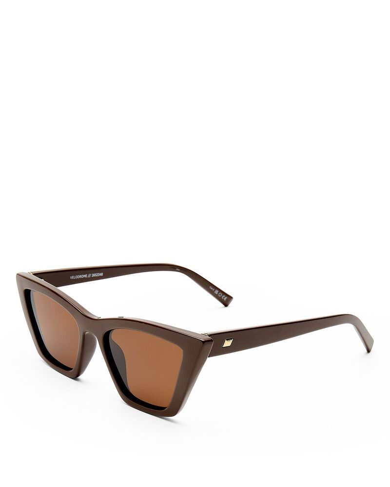 ルスペックス レディース アクセサリー サングラス・アイウェア Le Specs Velodrome Cat Eye Sunglasses 54mm Cocoa ココア