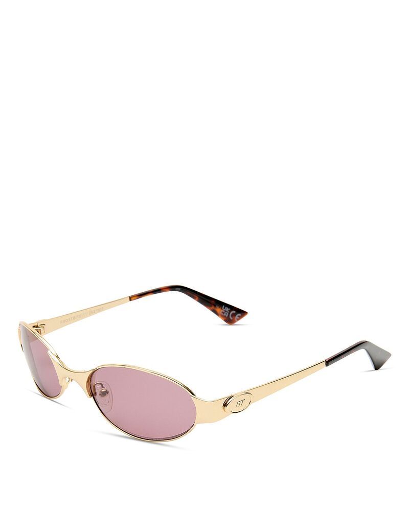 ルスペックス レディース アクセサリー サングラス・アイウェア Le Specs Frostbite Oval Sunglasses 56mm Bright Gold ゴールド