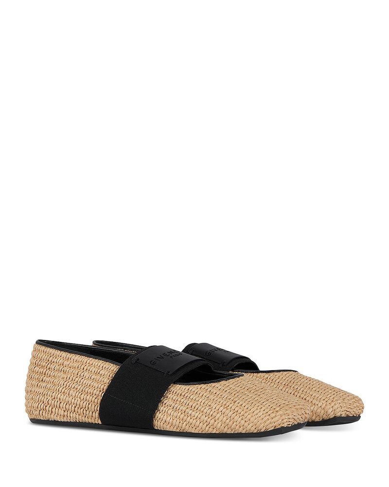 ジバンシー レディース シューズ パンプス Givenchy Womens Tonal Ballet Flats Natural
